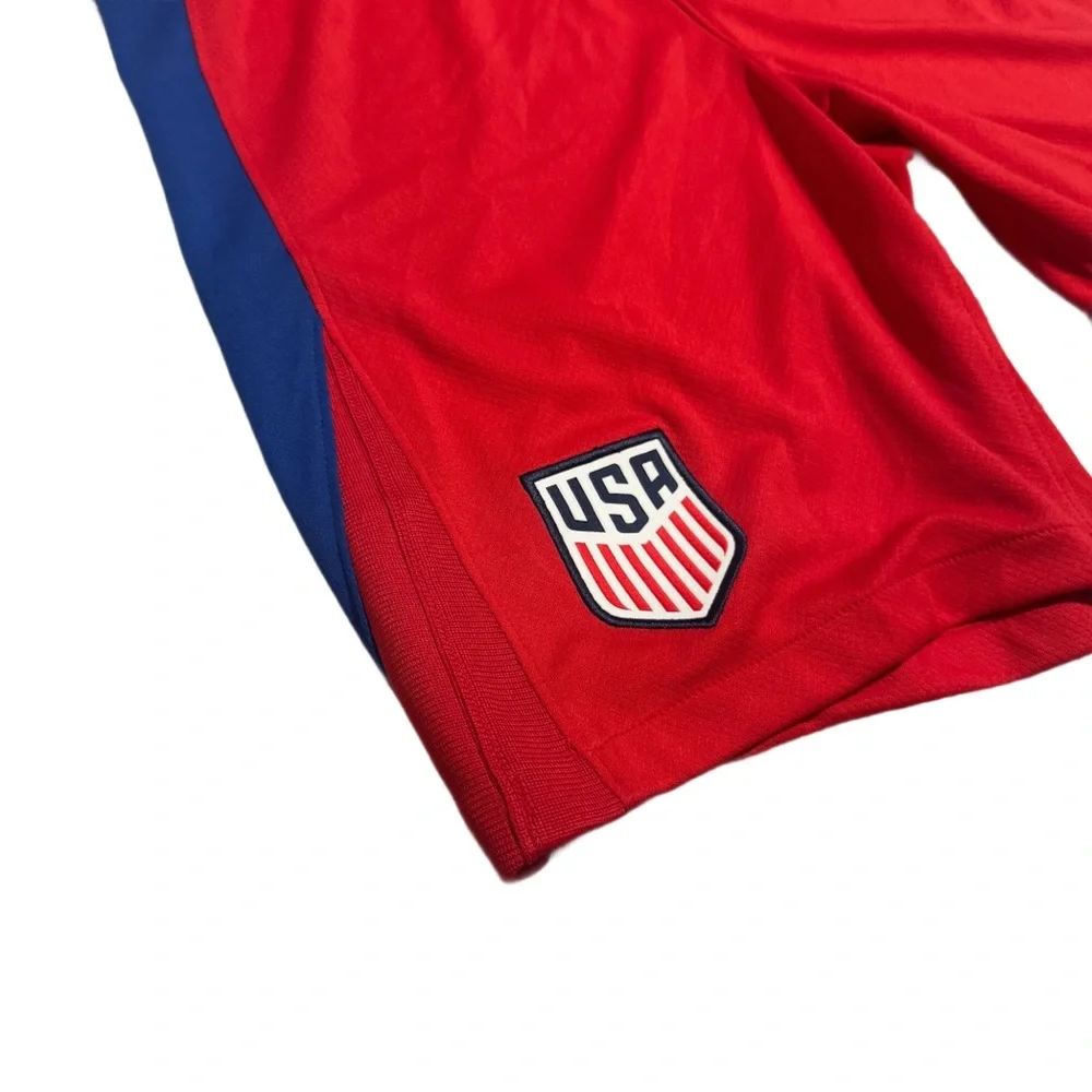 Nike Boys XL USA Soccer Gym Shorts Red Blue Athletic Dri-FIT Performance XL - Picture 5 of 7